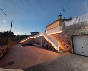 Exterior view of House or chalet for sale in Cànoves I Samalús  with Air Conditioner, Terrace and Swimming Pool