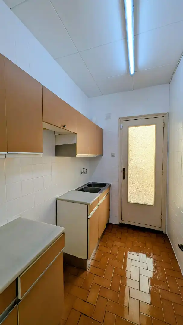 Cuina de Pis en venda en Barcelona amb Terrassa i Balcó