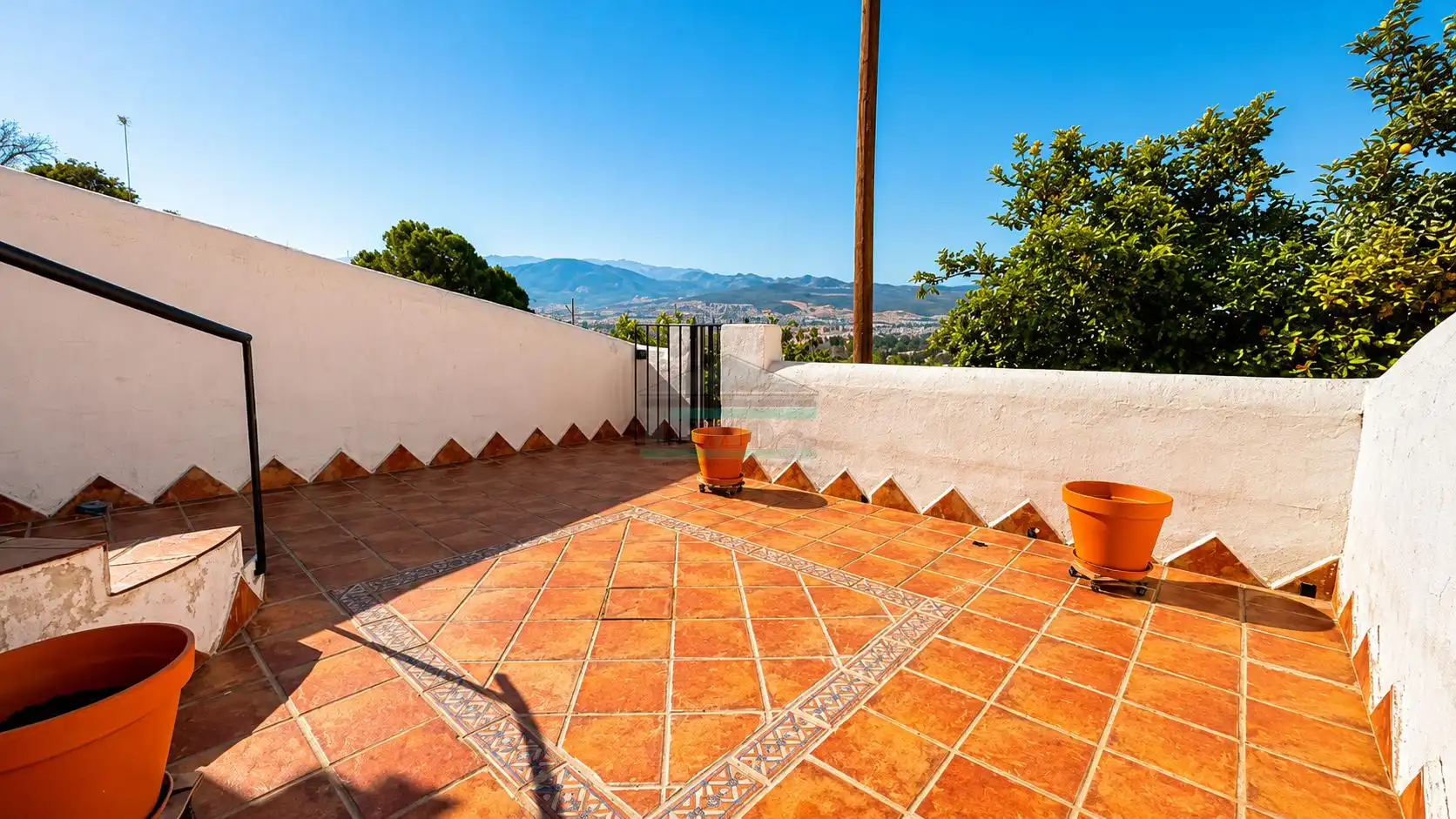 Terraza de Piso de alquiler en Granada con Jardín privado, Terraza y Amueblado