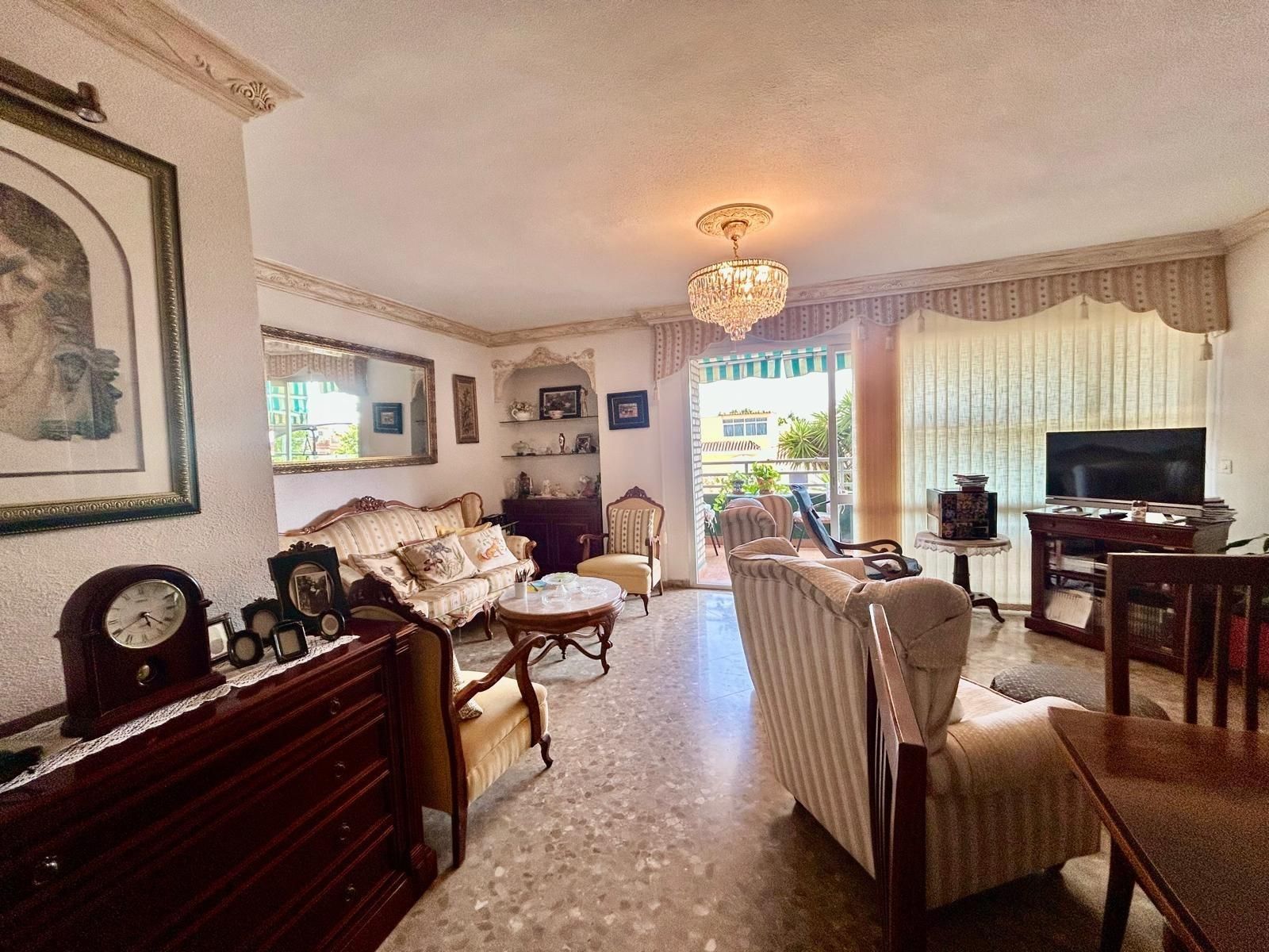 Living room of Flat for sale in Málaga Capital  with Terrace