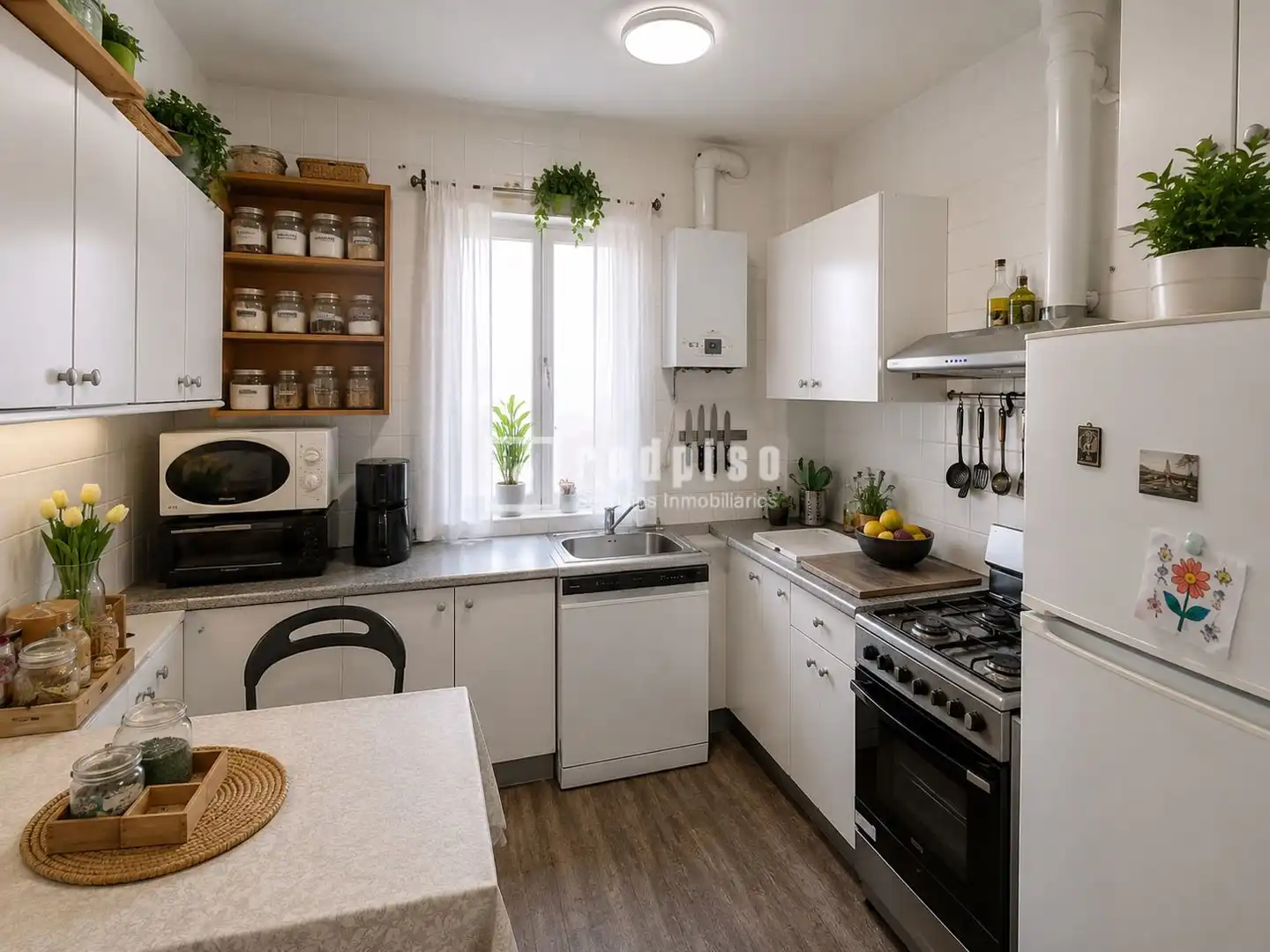 Cocina de Piso en venta en Madrid con Calefacción