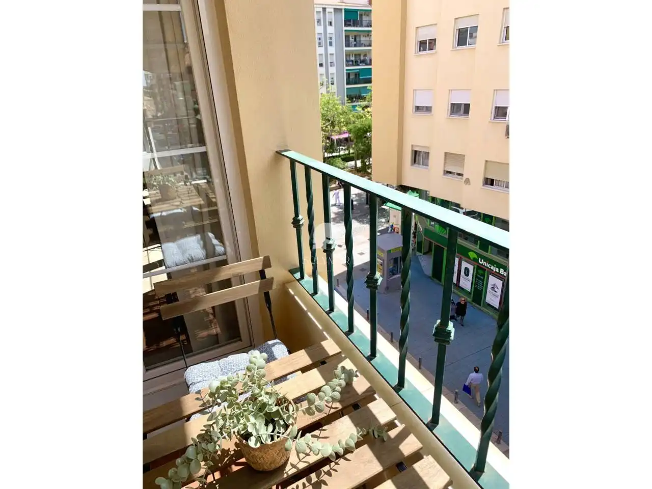 Terrassa de Pis de lloguer en Vélez-Málaga amb Aire condicionat, Moblat i Balcó