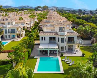 Exterior view of House or chalet for sale in Marbella  with Air Conditioner, Private garden and Terrace
