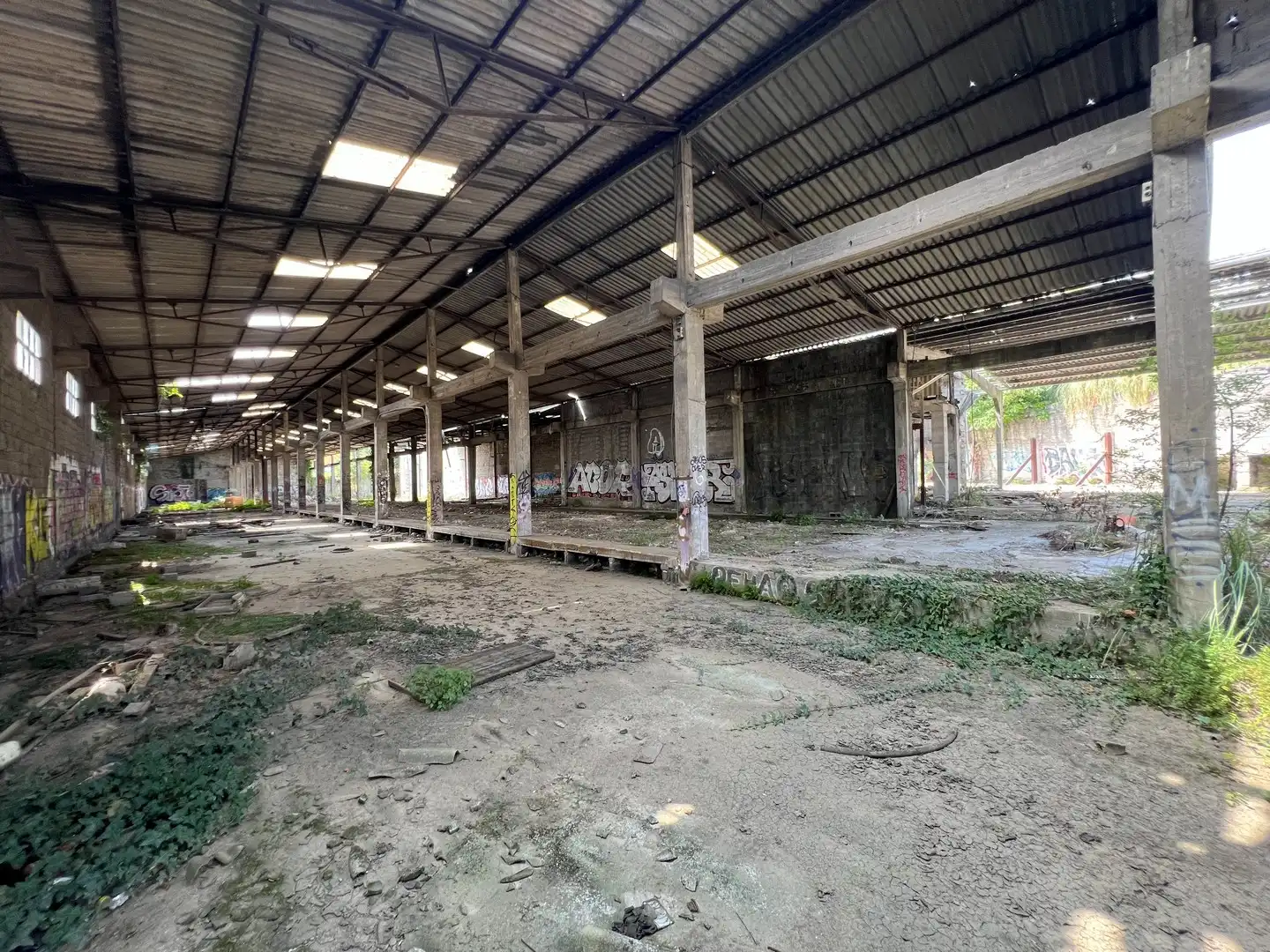 Vista exterior de Nave industrial en venta en Culleredo