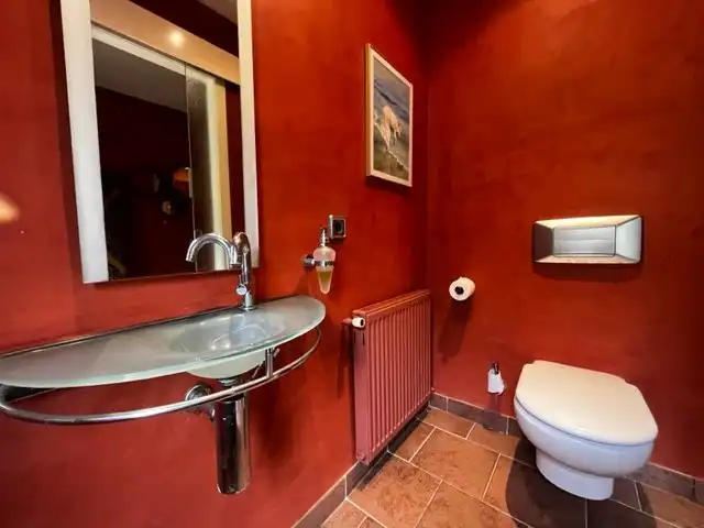 Baño de Casa o chalet en venta en Bescanó con Calefacción, Jardín privado y Parquet