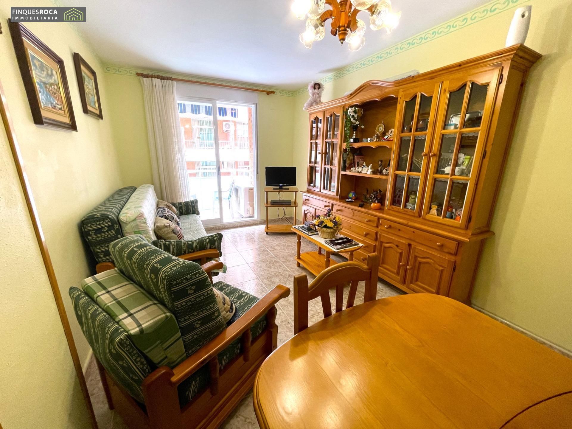Living room of Apartment for sale in La Ràpita  with Air Conditioner, Terrace and Furnished