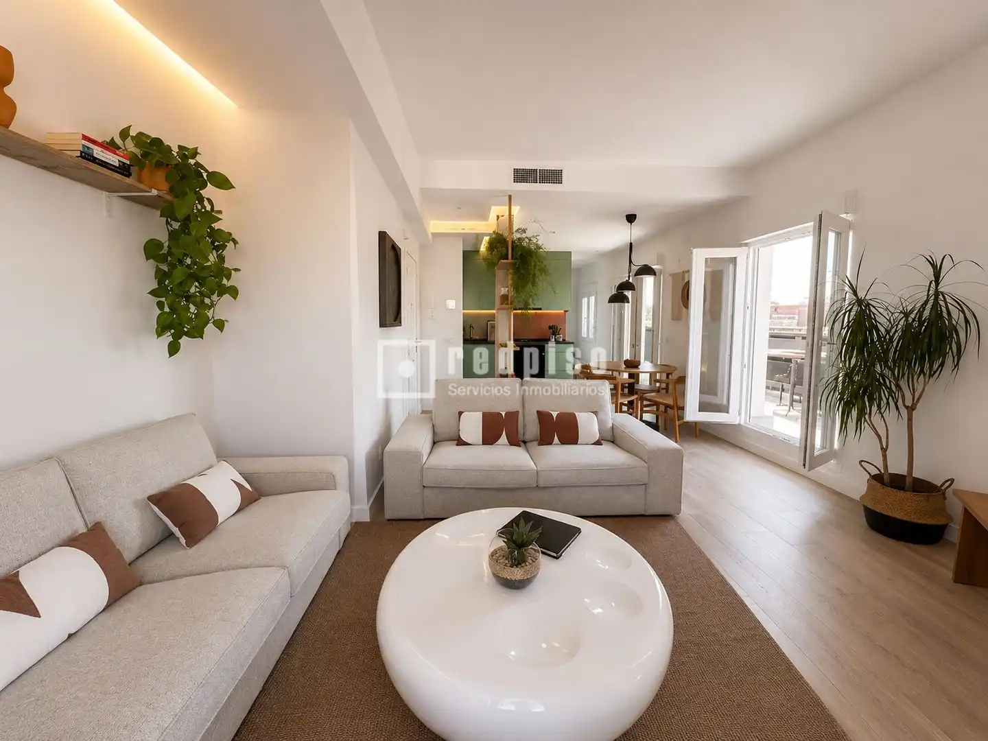 Living room of Attic for sale in Madrid  with Air Conditioner, Heating and Terrace