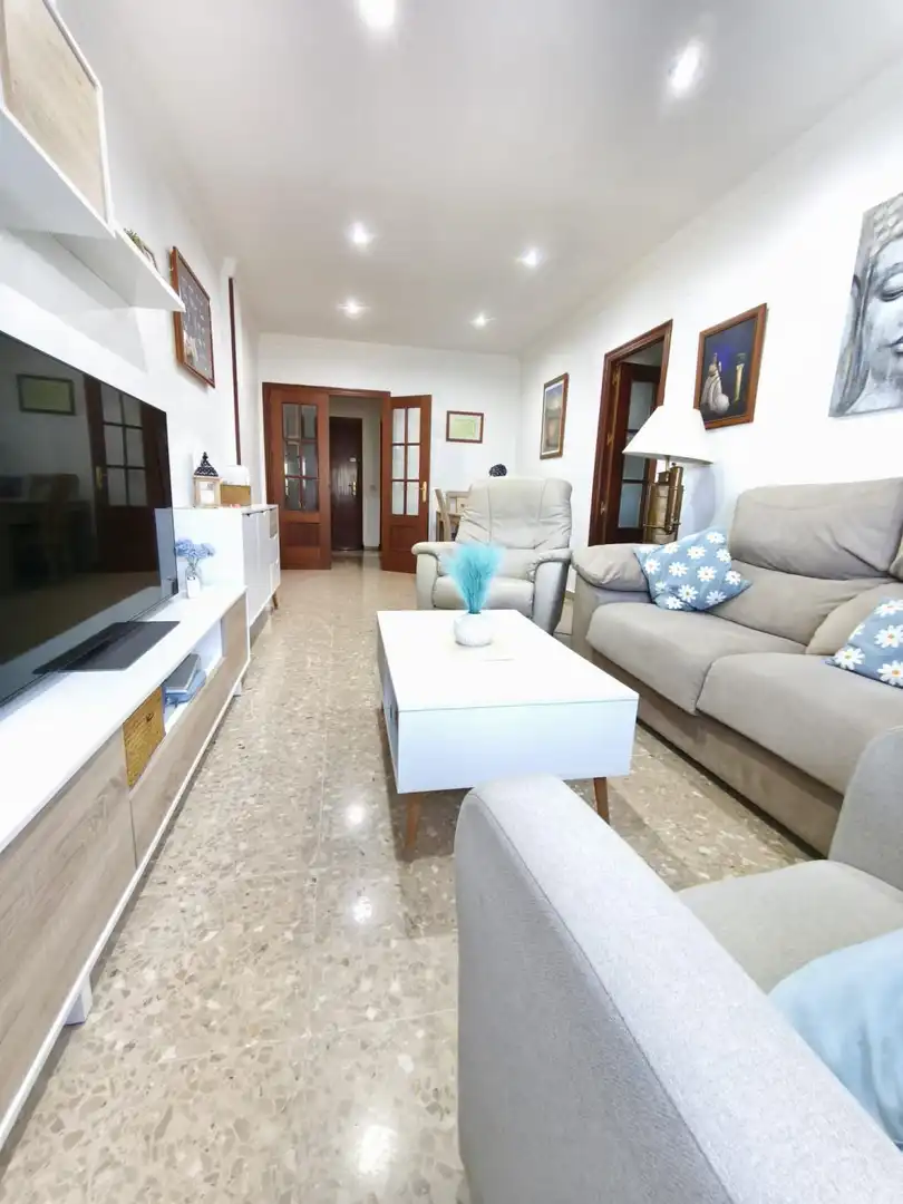 Sala d'estar de Pis en venda en Sanlúcar de Barrameda amb Calefacció, Terrassa i Traster