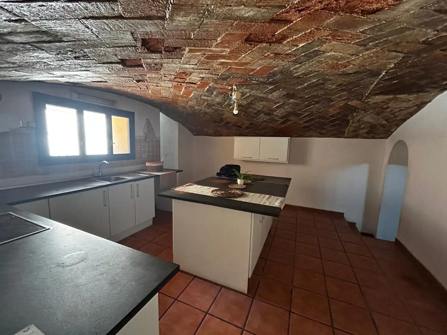 Küche von Haus oder Chalet zum Verkauf in Vacarisses mit Privatgarten, Terrasse und Abstellraum