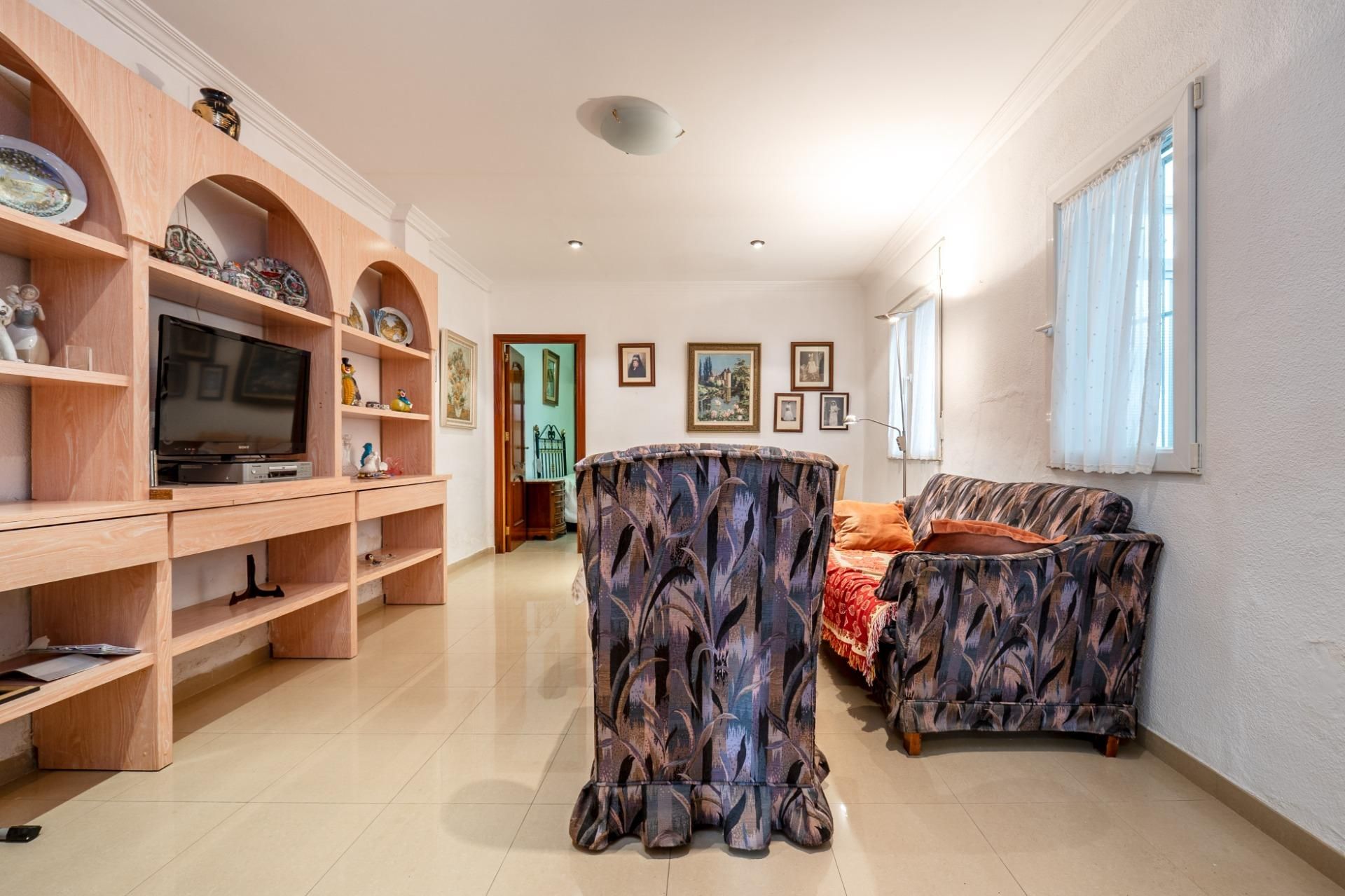 Sala de estar de Piso en venta en  Granada Capital con Aire acondicionado, Jardín privado y Trastero