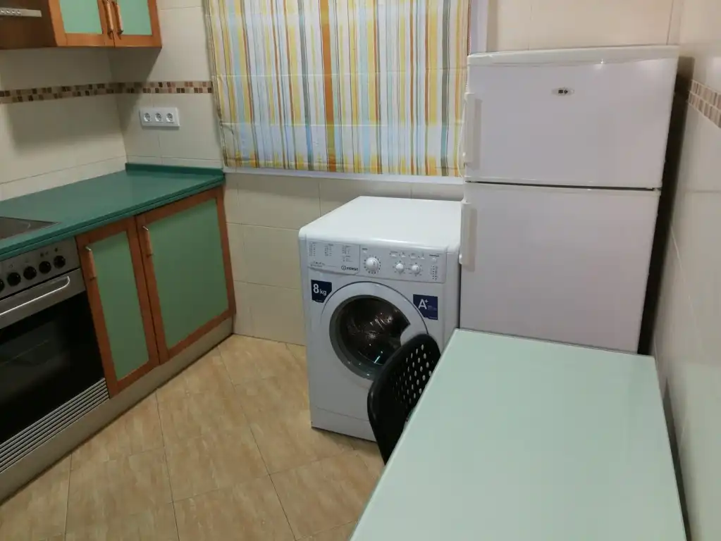 Kitchen of Flat for sale in Santiago de Compostela   with Heating, Storage room and Furnished