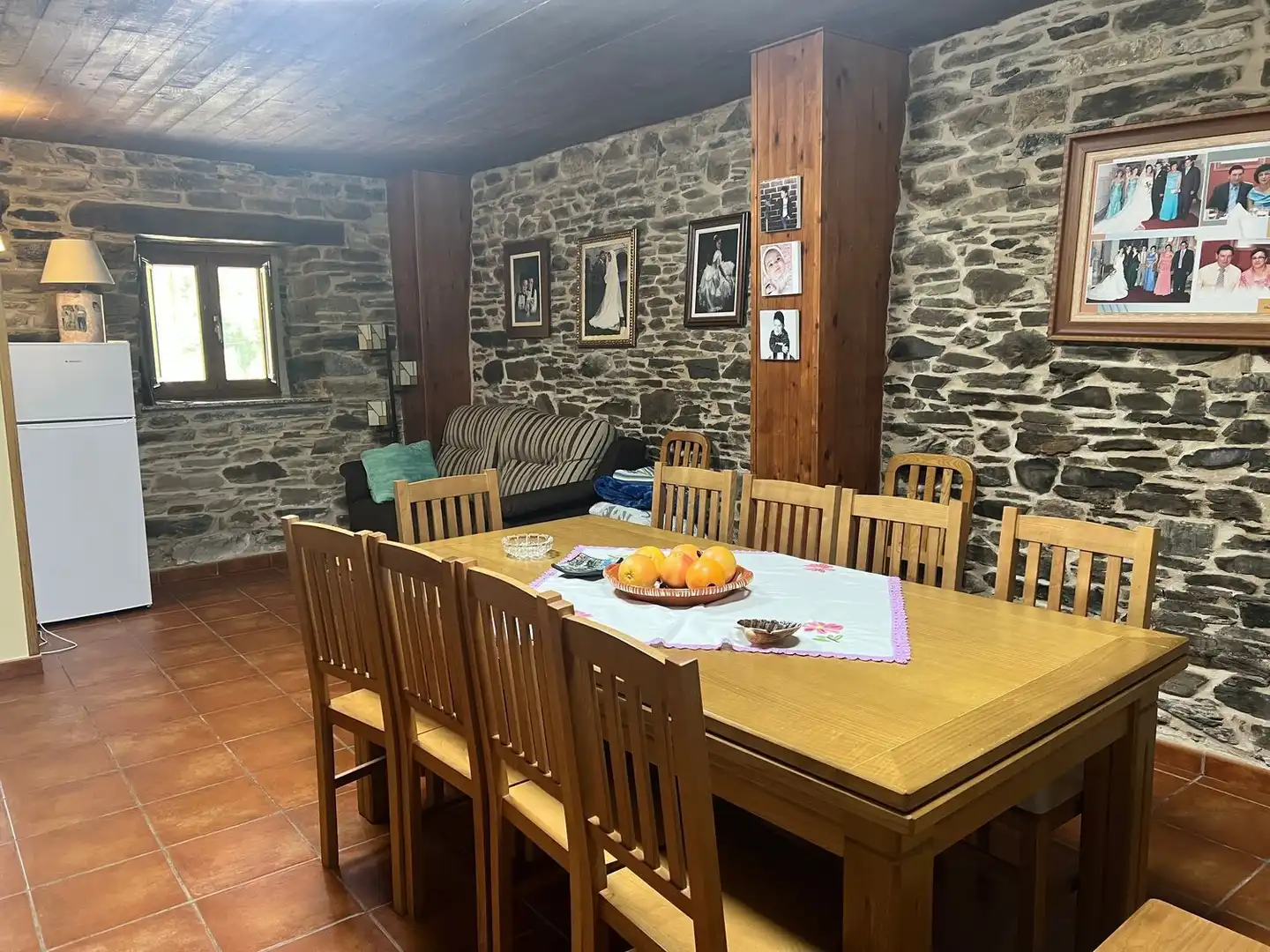 Comedor de Finca rústica en venta en Triacastela con Jardín privado, Trastero y Balcón