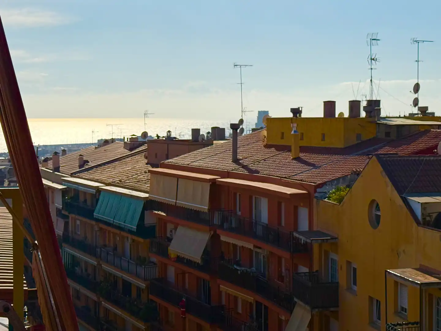 Exterior view of Flat for sale in Mataró  with Storage room, Furnished and Balcony