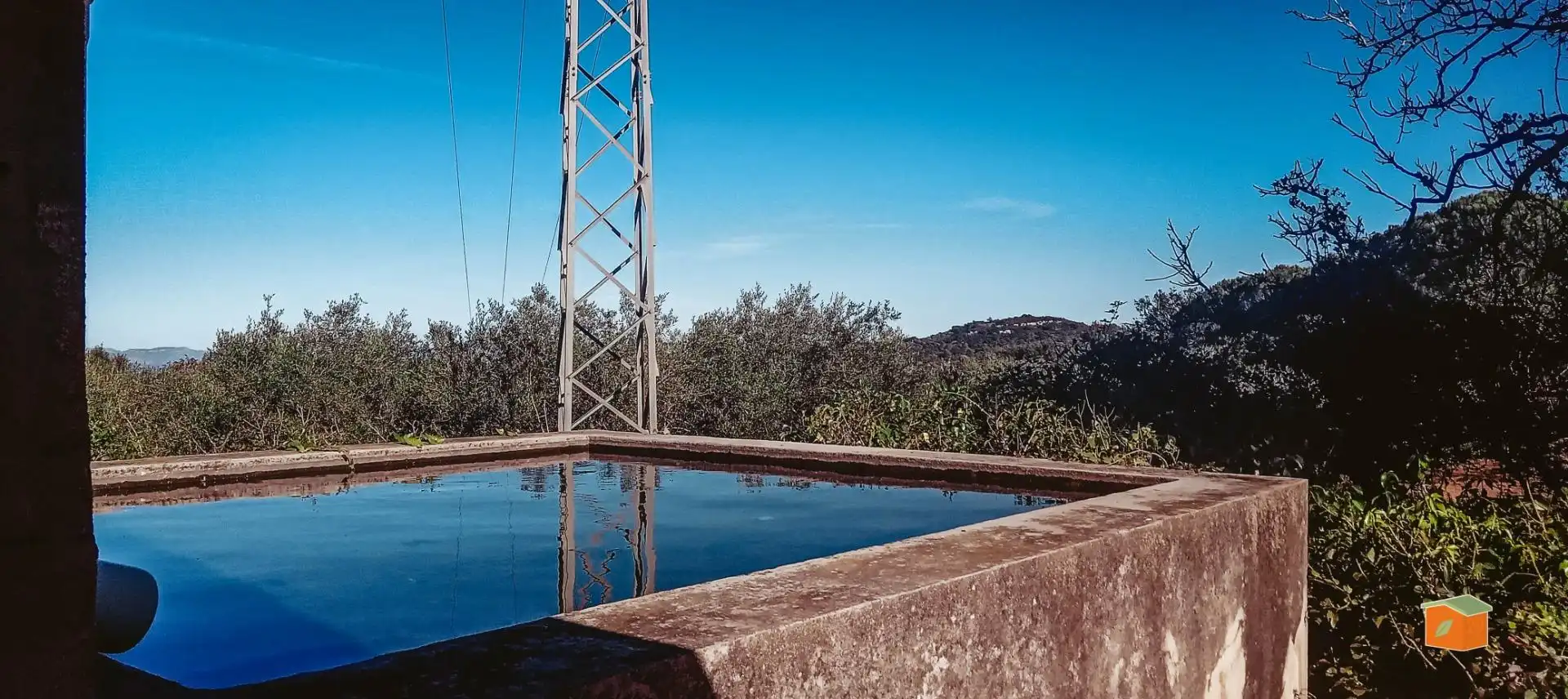 Swimming pool of Country homes for sale in Godall  with Swimming Pool