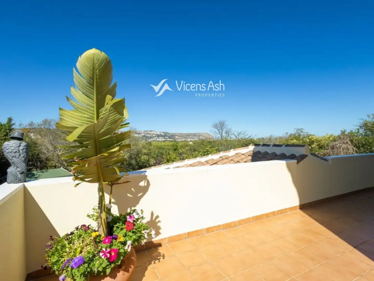 Terrace of Houses for sale in Jávea / Xàbia  with Air Conditioner, Terrace and Swimming Pool
