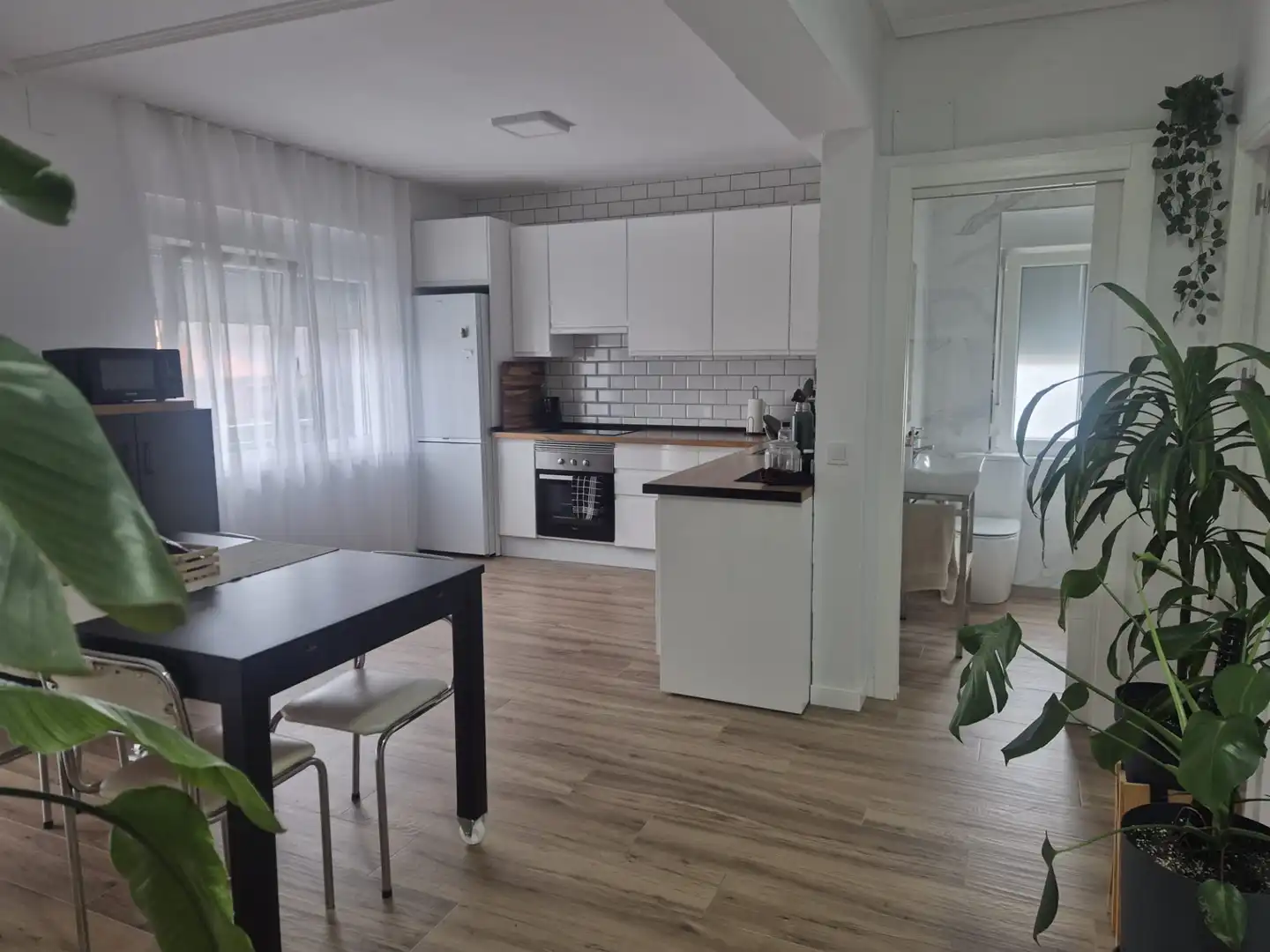 Cocina de Piso en venta en Hazas de Cesto con Parquet y Terraza