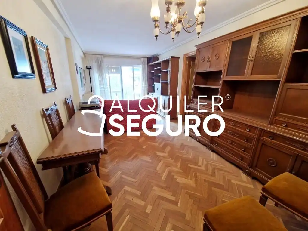 Sala de estar de Piso de alquiler en Alcorcón con Calefacción, Terraza y Amueblado