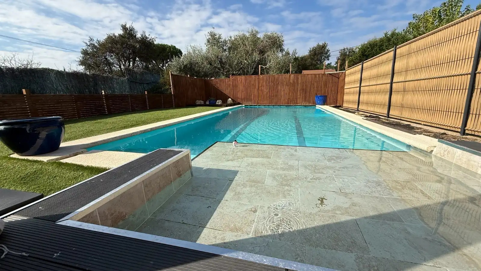 Piscina de Casa o chalet en venta en Caldes de Malavella con Calefacción, Jardín privado y Terraza