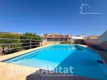 Casa amb piscina en venda a Calle BLASCO IBAÑEZ