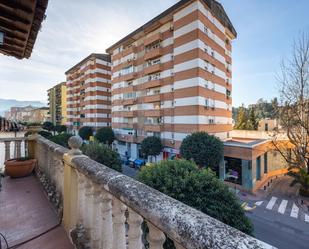 Exterior view of House or chalet for sale in  Granada Capital  with Terrace, Swimming Pool and Balcony