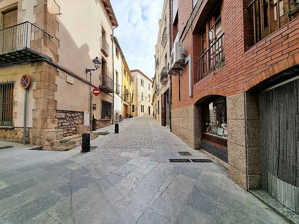 Exterior view of Flat for sale in Caldes de Montbui  with Air Conditioner, Heating and Parquet flooring