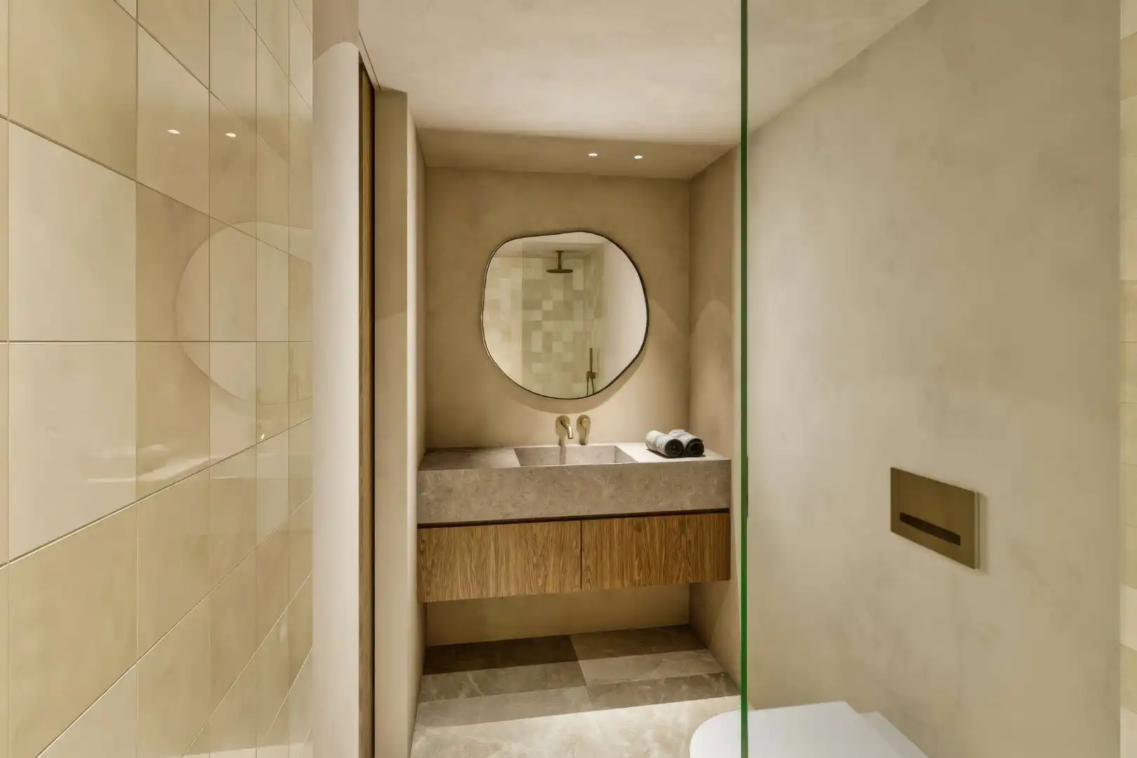 Bany de Apartament en venda en  Palma de Mallorca amb Aire condicionat, Calefacció i Terrassa