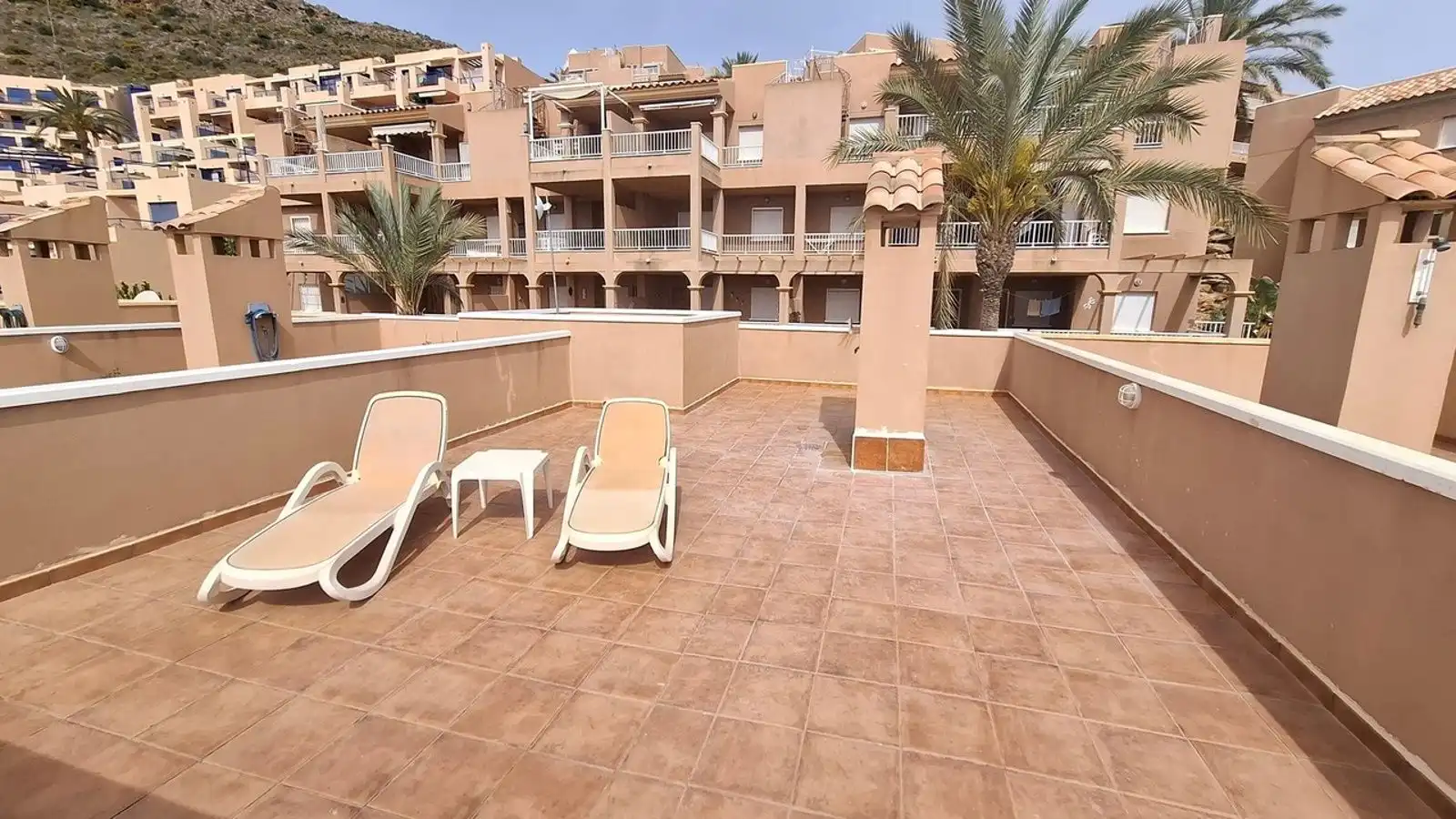 Terraza de Ático en venta en Mojácar con Aire acondicionado, Terraza y Piscina