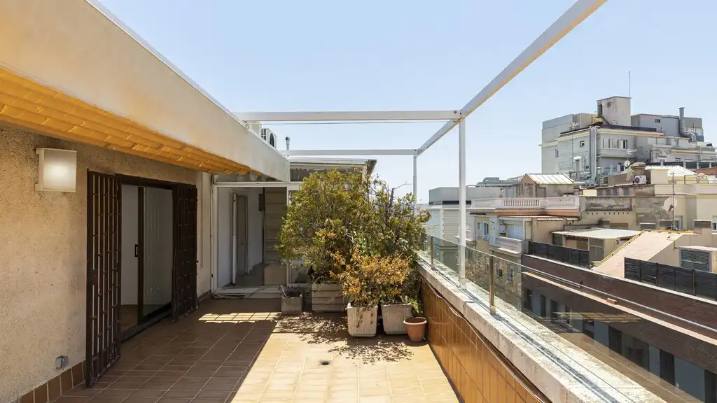 Terrace of Apartments for sale in Barcelona  with Air Conditioner, Heating and Parquet flooring