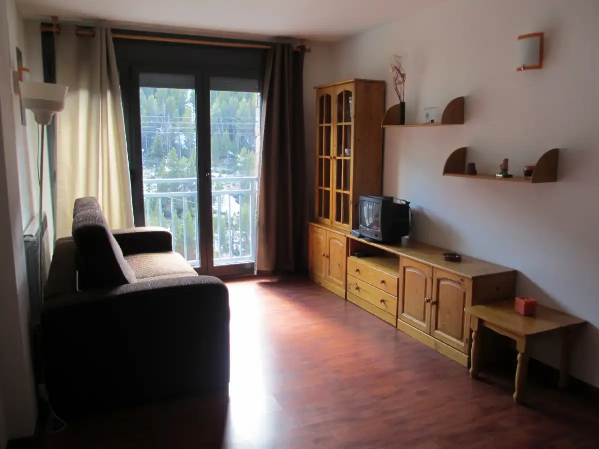Sala de estar de Piso en venta en Canillo con Calefacción, Parquet y Amueblado