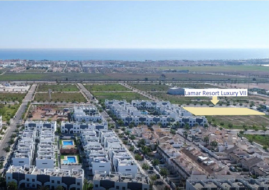 Exterior view of Flat for sale in Pilar de la Horadada  with Heating, Private garden and Terrace