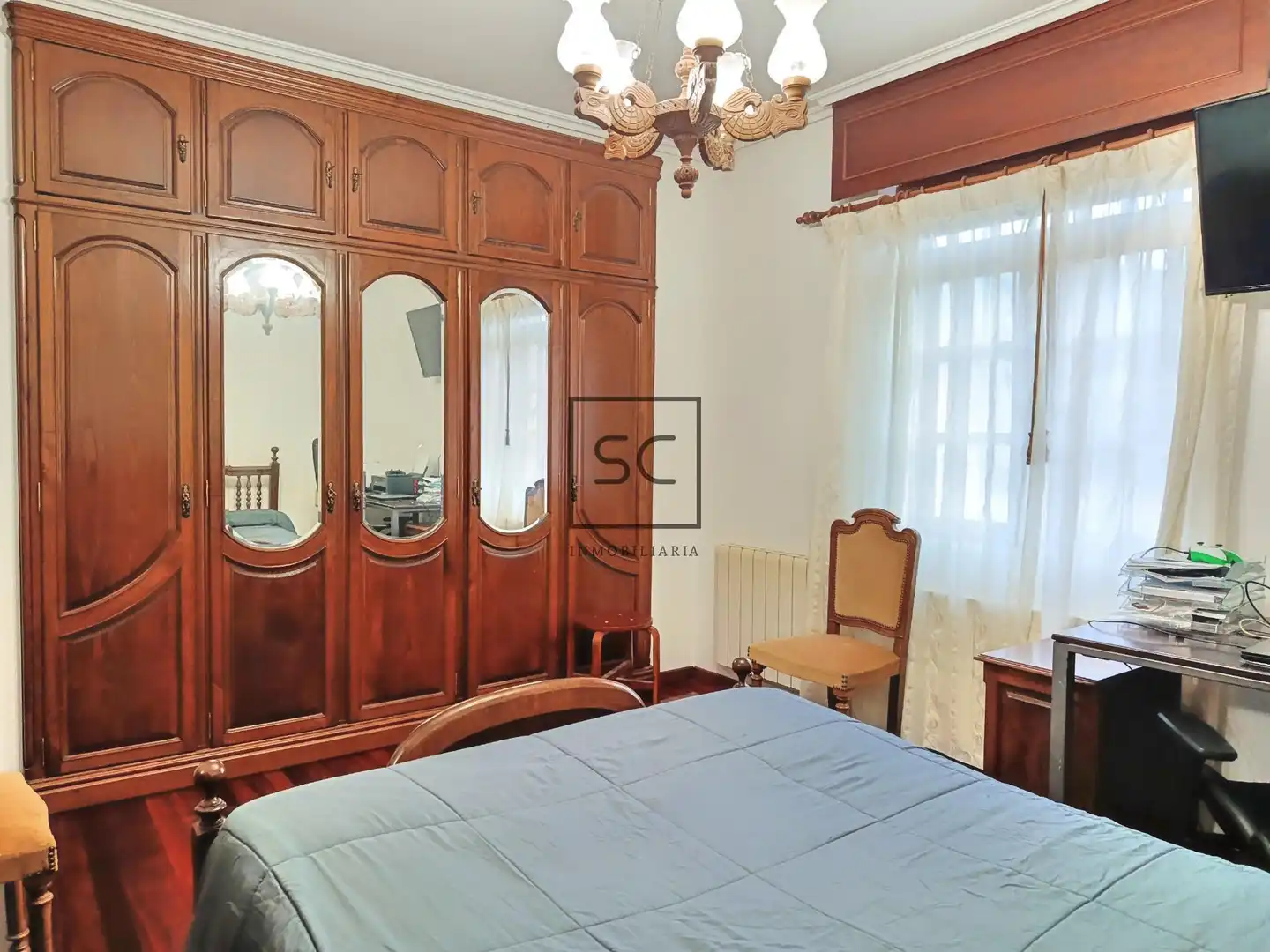 Bedroom of Houses for sale in Narón  with Heating, Private garden and Terrace