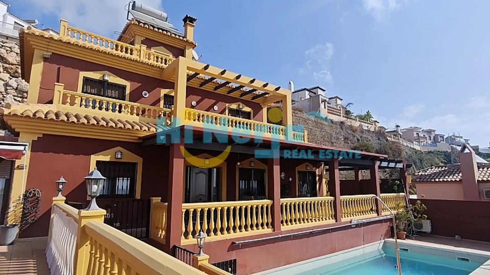 Exterior view of Houses for sale in Torrox  with Air Conditioner, Heating and Terrace