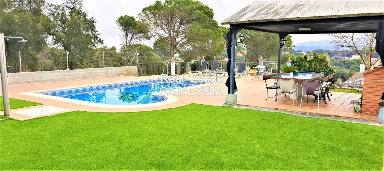 Piscina de Casa o xalet en venda en Lloret de Mar amb Aire condicionat, Calefacció i Jardí privat
