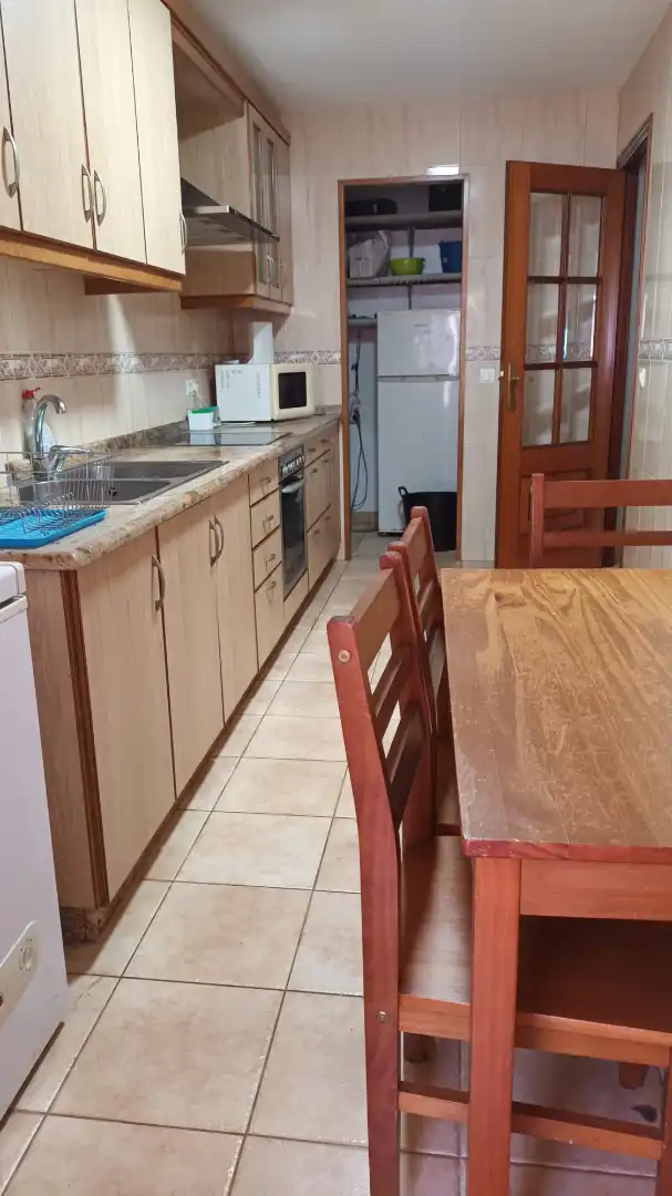 Kitchen of Flat for sale in Noia  with Storage room, Furnished and Balcony