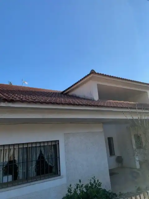 Vista exterior de Casa o chalet en venta en La Adrada  con Calefacción, Jardín privado y Trastero