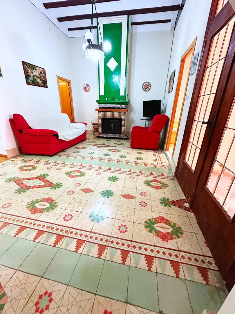Sala de estar de Casa o chalet en venta en Polinyà de Xúquer con Aire acondicionado, Terraza y Trastero