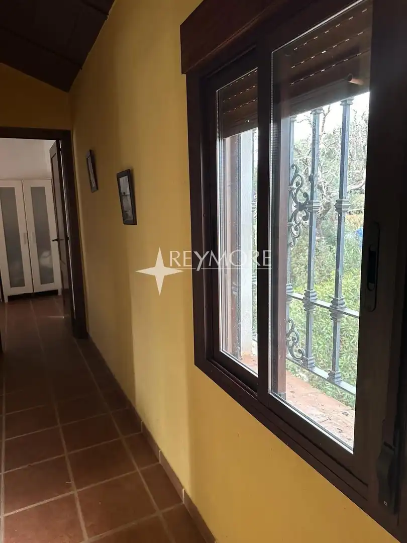 Terraza de Finca rústica en venta en La Puebla de los Infantes con Aire acondicionado, Calefacción y Jardín privado