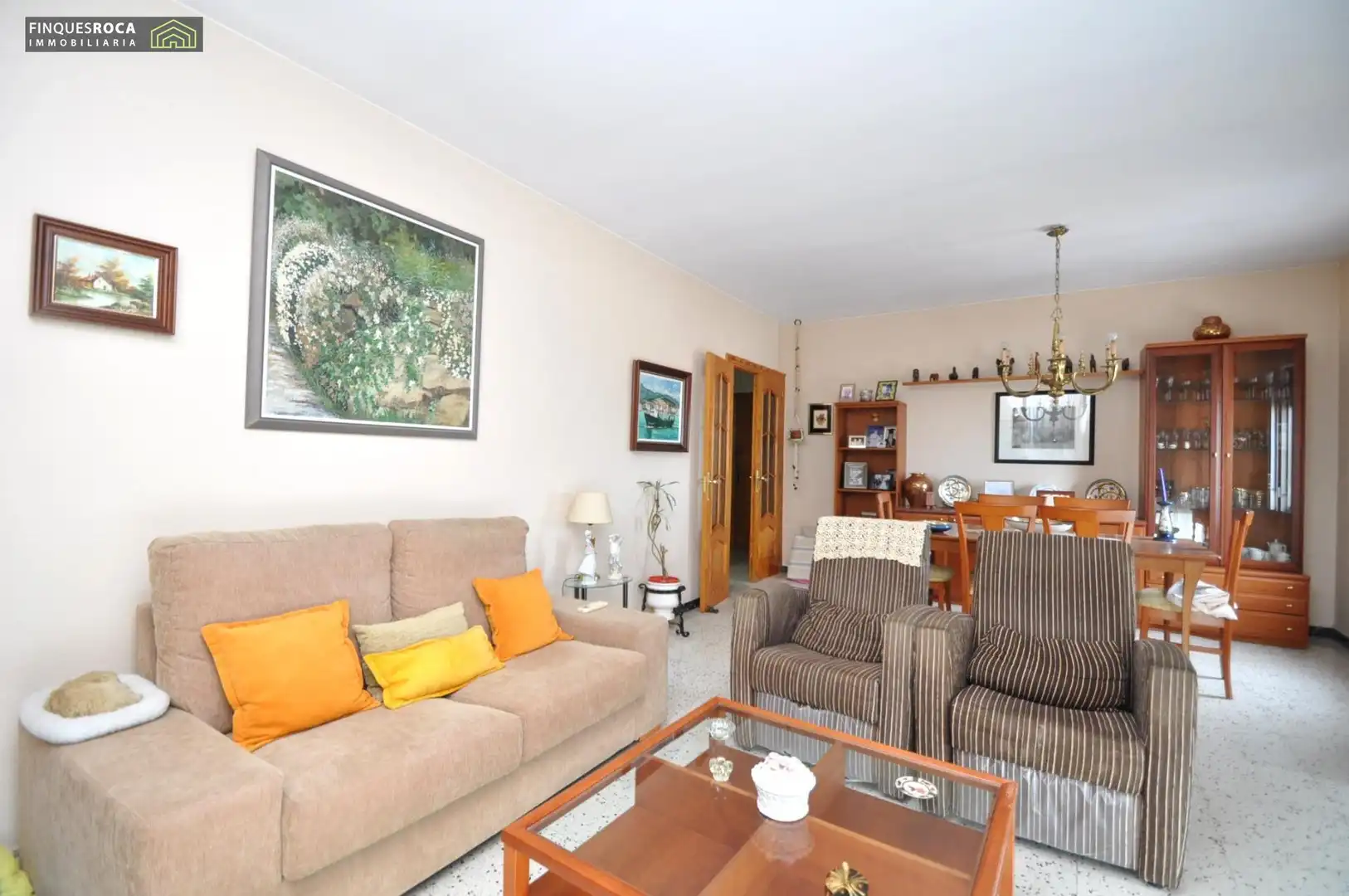 Sala de estar de Piso en venta en La Ràpita con Aire acondicionado, Calefacción y Terraza