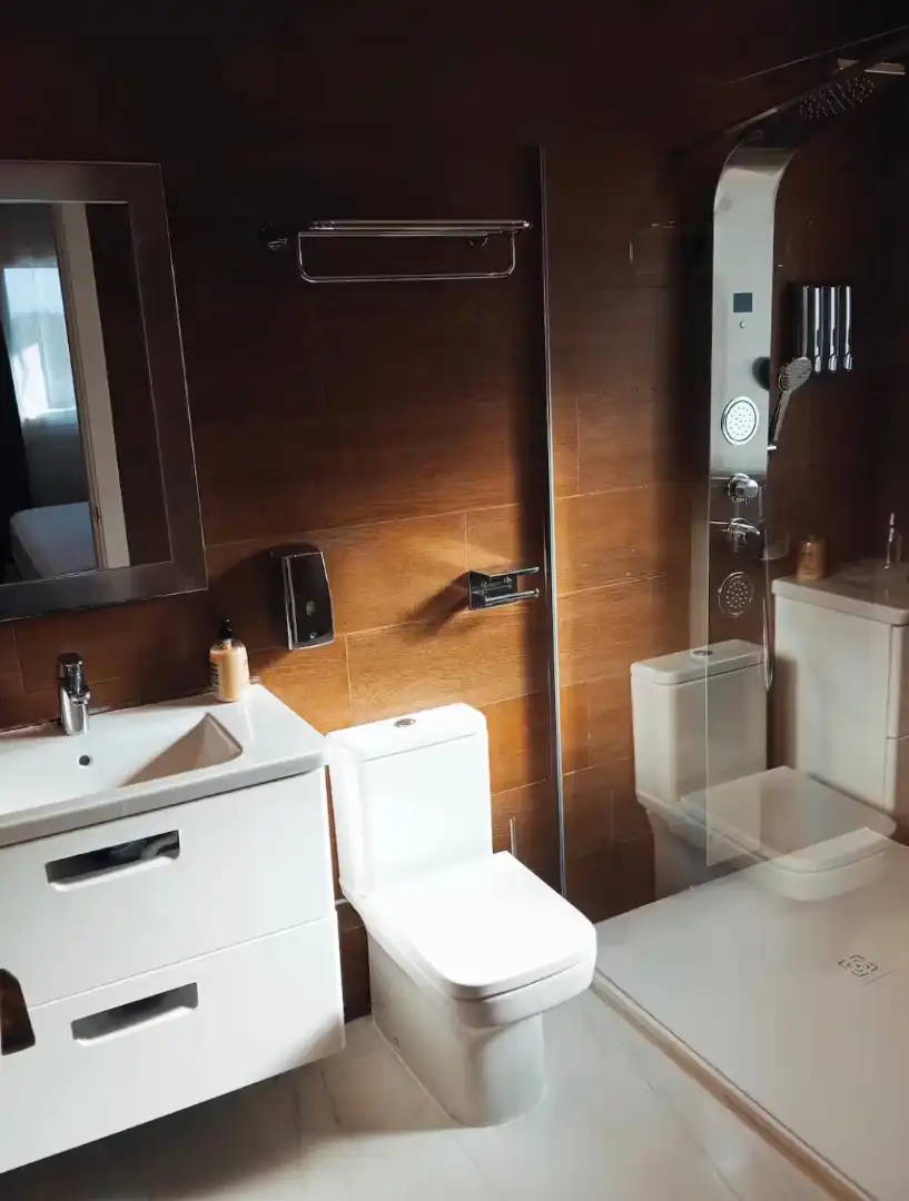 Baño de Casa o chalet en venta en Sant Pere de Ribes con Aire acondicionado, Calefacción y Jardín privado