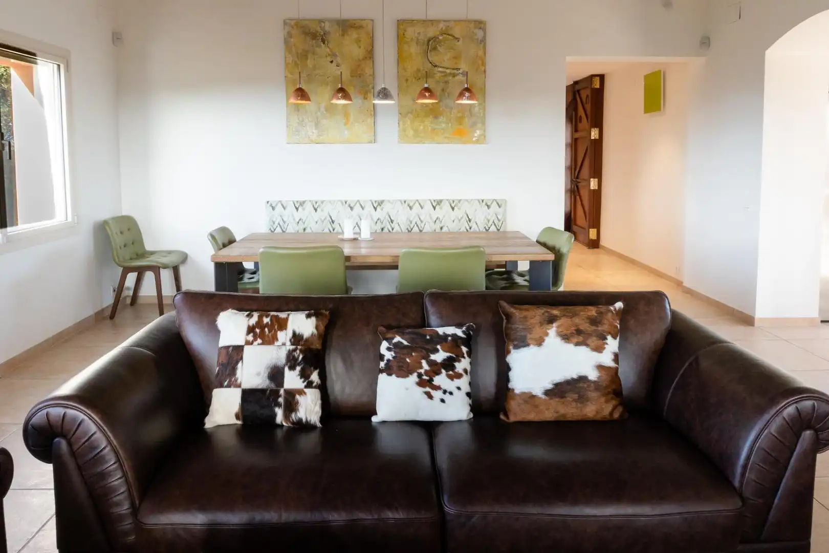 Sala d'estar de Finca rústica en venda en Falset amb Calefacció, Jardí privat i Terrassa