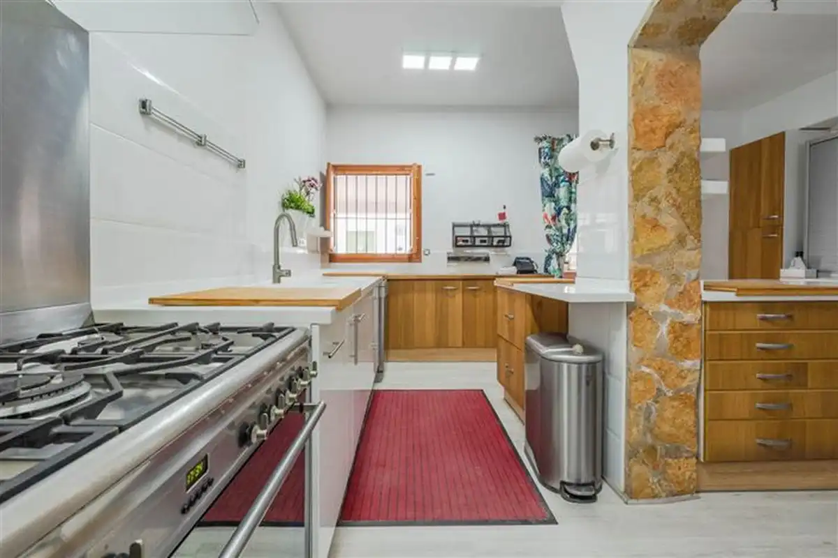 Cocina de Casa o chalet en venta en Torre-Pacheco con Aire acondicionado, Jardín privado y Terraza