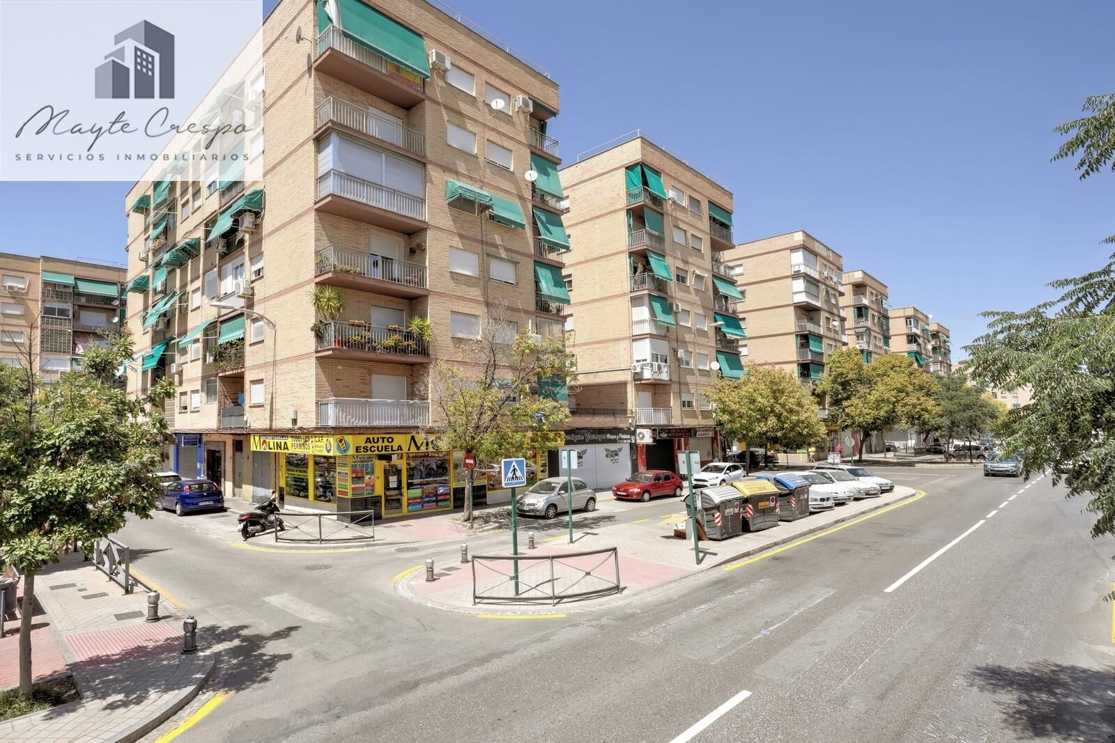 Exterior view of Flat to rent in  Granada Capital  with Air Conditioner, Heating and Terrace