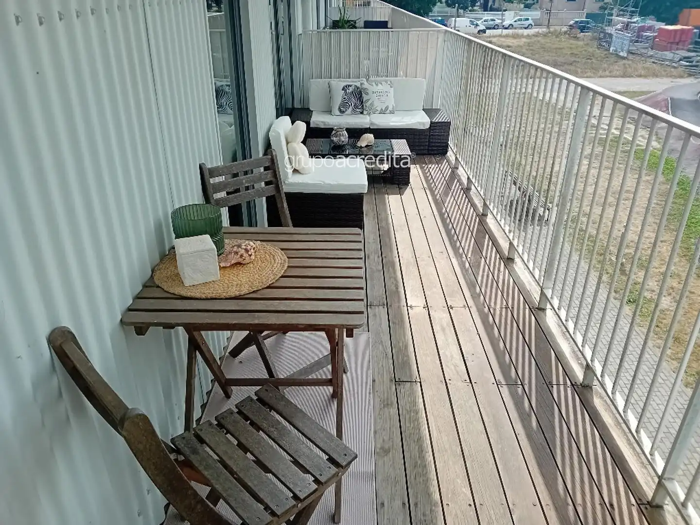 Balcony of Flat for sale in Ames  with Heating, Parquet flooring and Terrace