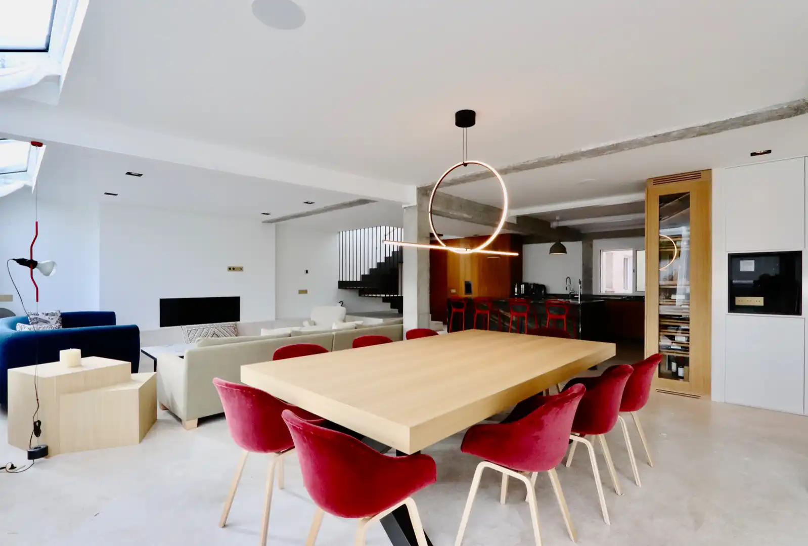 Dining room of Attic for sale in Madrid  with Air Conditioner, Heating and Parquet flooring