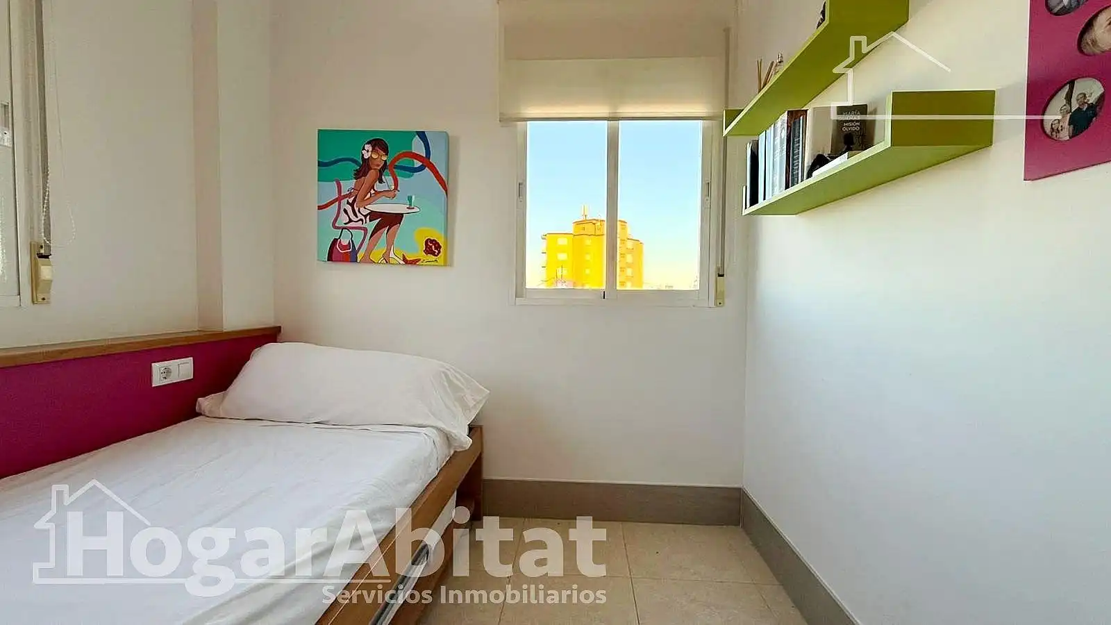 Bedroom of Flat for sale in Piles  with Private garden, Terrace and Furnished