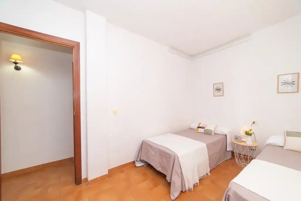 Bedroom of Flat for sale in La Manga del Mar Menor  with Terrace and Furnished