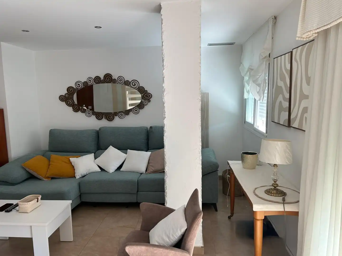 Sala d'estar de Àtic en venda en Murcia amb Aire condicionat, Calefacció i Terrassa