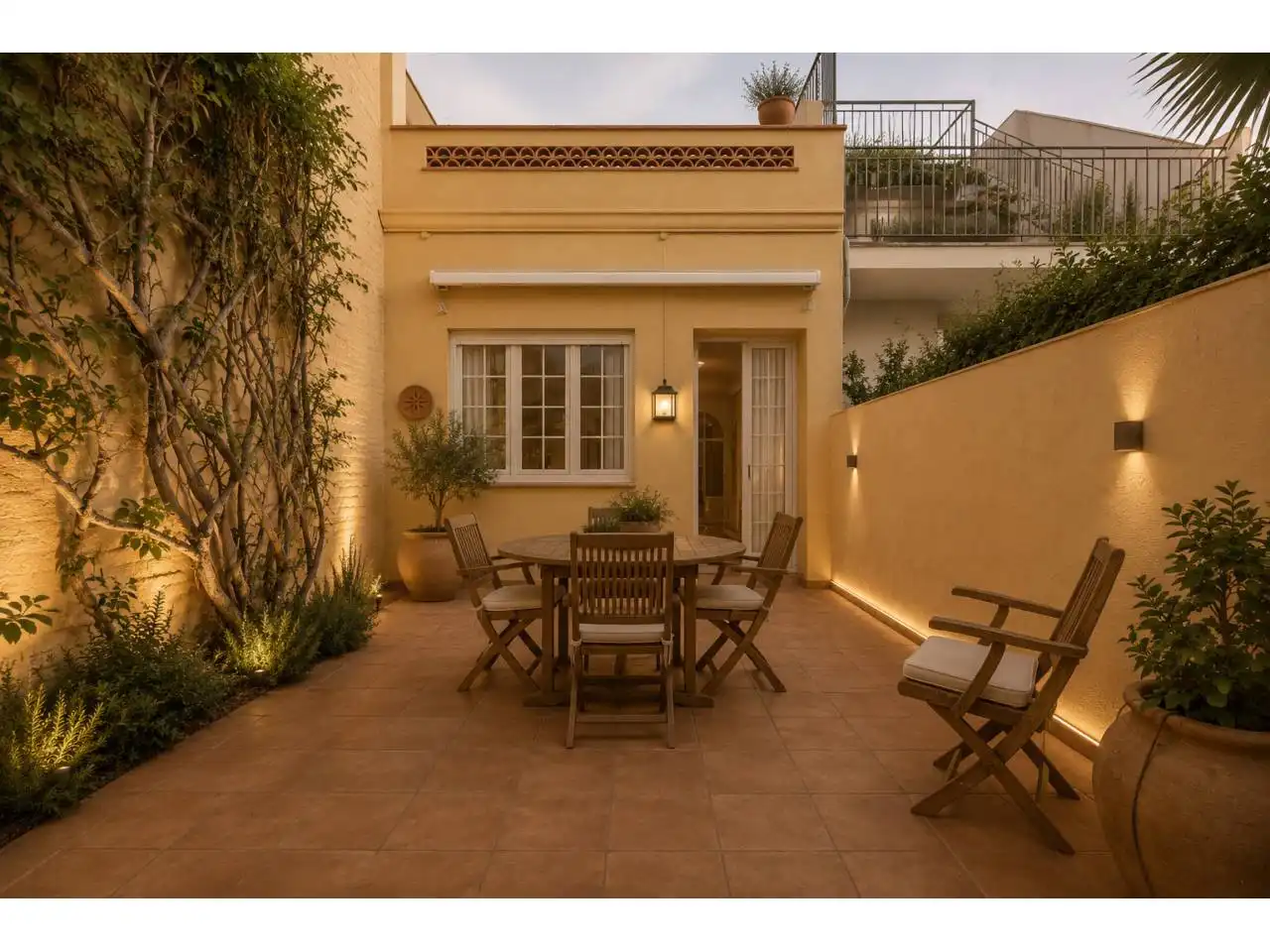Terrassa de Casa o xalet en venda en Terrassa amb Aire condicionat, Calefacció i Jardí privat