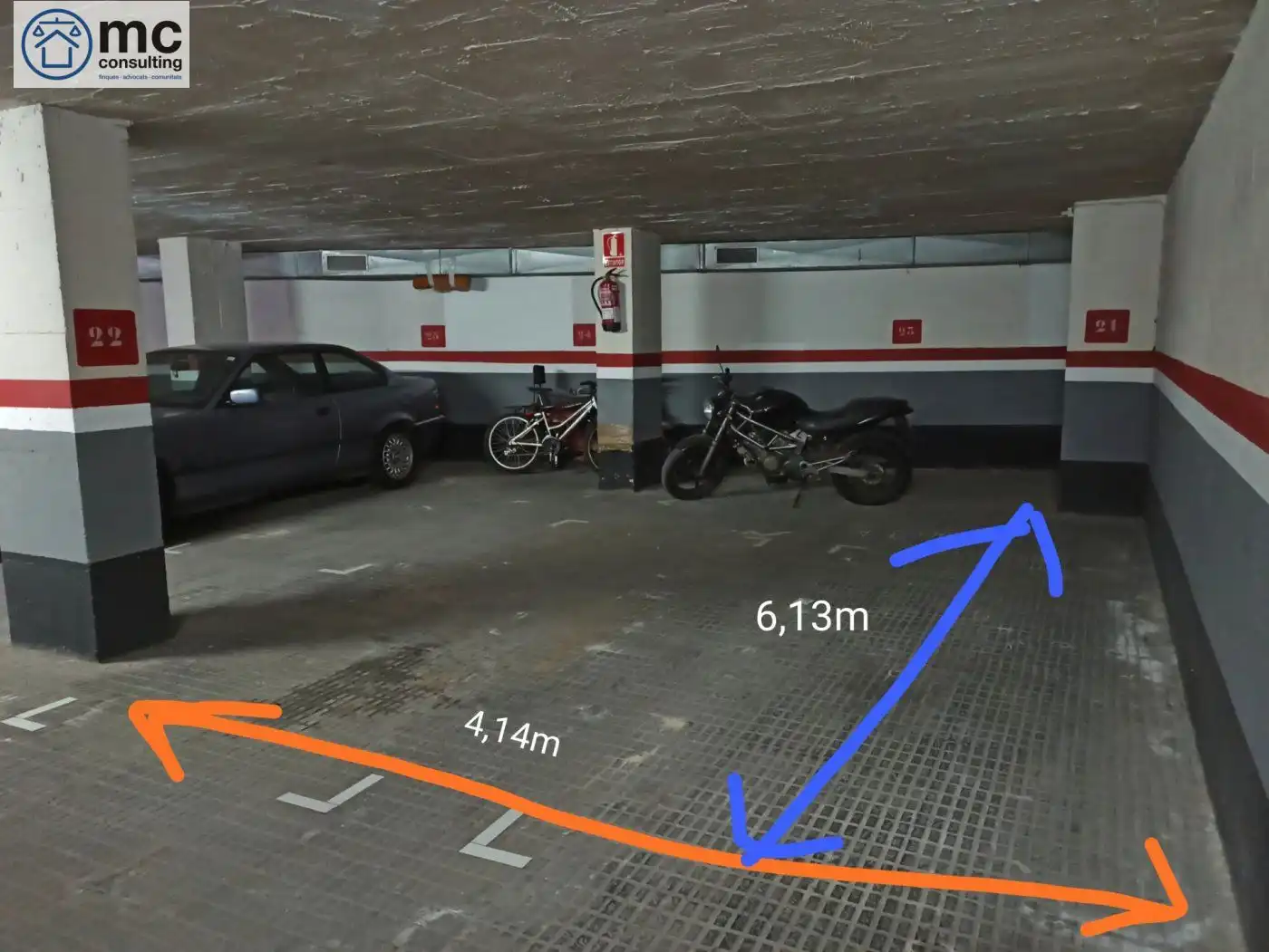 Garatge de lloguer a Calle VIA AUGUSTA, 266, Les Tres Torres