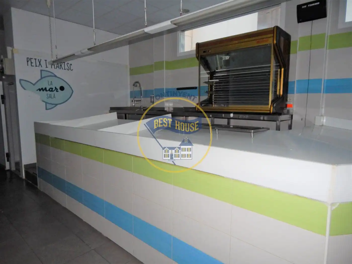 Cocina de Local de alquiler en L'Olleria